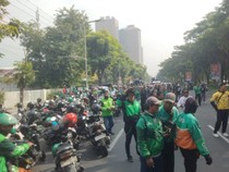 Polisi Siapkan Rekayasa Lalin Demo Ojol di Surabaya