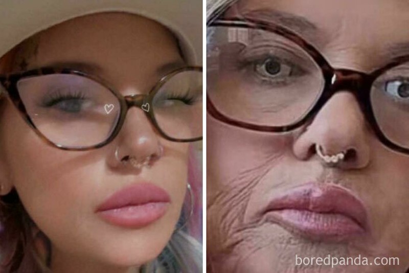 Deretan foto medsos vs realita