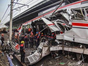Isi Percakapan 3 Masinis dengan Petugas Kendali Sebelum KA Anggrek Tabrak KRL
