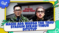 Video: Masih Ada Warga Tak Tahu Stasiun Bekasi Timur Ditutup