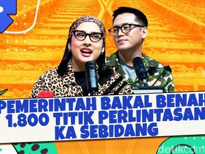 Pemerintah Bakal Benahi 1.800 Titik Perlintasan KA Sebidang