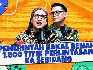 Pemerintah Bakal Benahi 1.800 Titik Perlintasan KA Sebidang