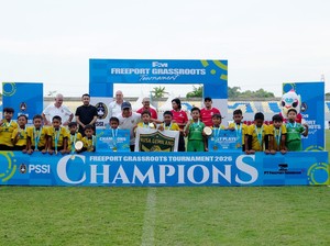Freeport Gelar FGT 2026, Jadi Ruang Bibit Muda Sepak Bola
