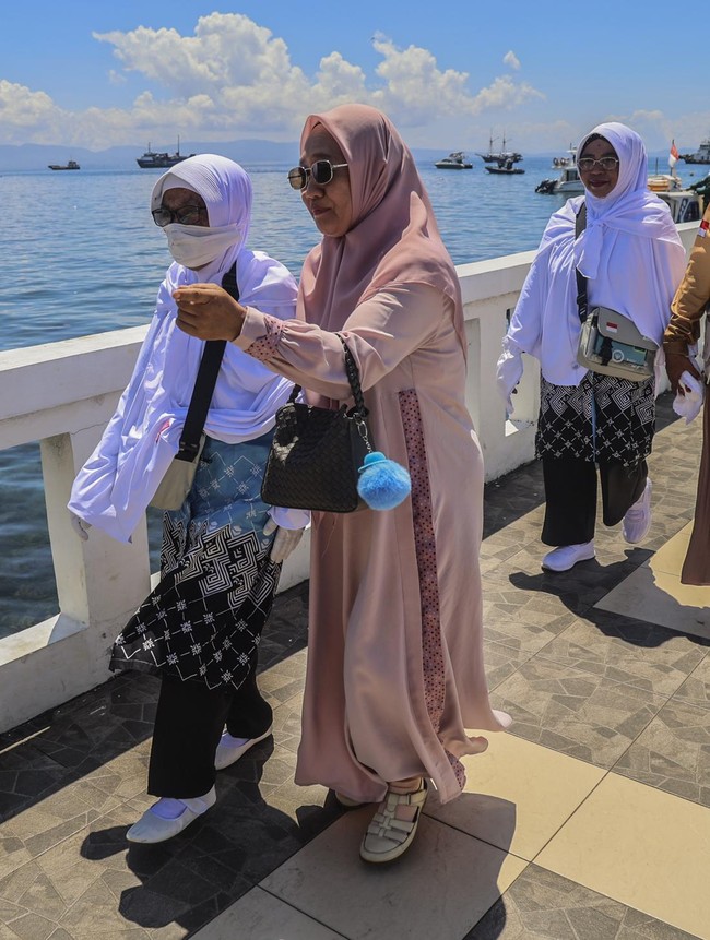 Jamaah Calhaj Halmahera Barat Tiba di Ternate, Siap Lanjut ke Tanah Suci