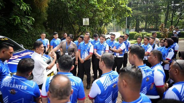 Korlantas Polri melakukan Pelatihan Operator Electronic Traffic Law Enforcement (ETLE) Tahun Anggaran 2026.