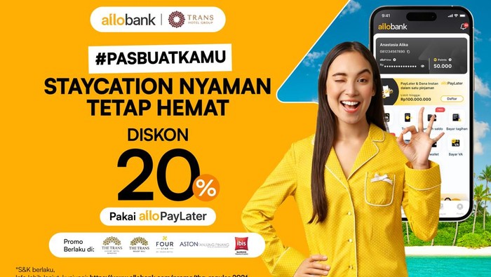 Liburan Hemat Bersama Keluarga ke Bandung atau Bali, Diskon 20% Pakai Allo Paylater