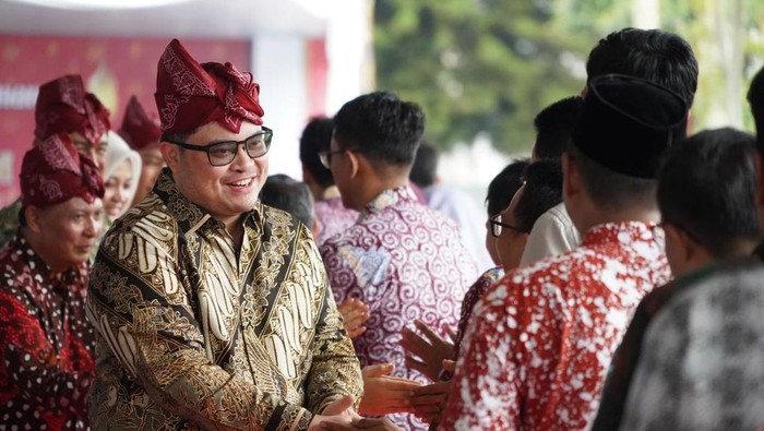 Mas Dhito rayakan Hari Jadi Kabupaten Kediri dengan sederhana