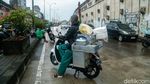 Motor Mogok Imbas Nekat Terobos Banjir Underpass Tambun