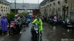 Motor Mogok Imbas Nekat Terobos Banjir Underpass Tambun