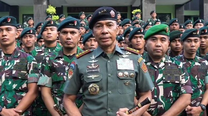 Panglima Komando Gabungan Wilayah Pertahanan (Pangkogabwilhan) III, Letjen TNI Lucky Avianto