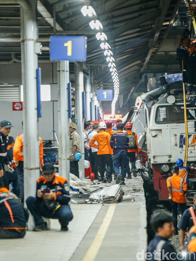 Pascatabrakan, KAI Kebut Pemulihan Jalur Bekasi Timur