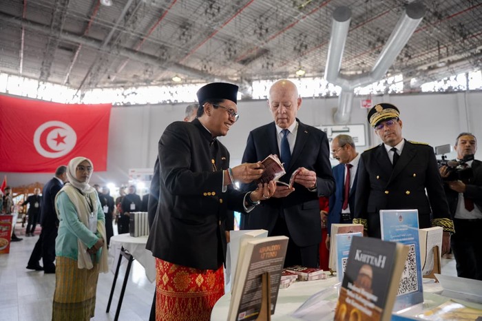 Paviliun Indonesia dalam Pameran Buku Internasional Tunisia ke-40