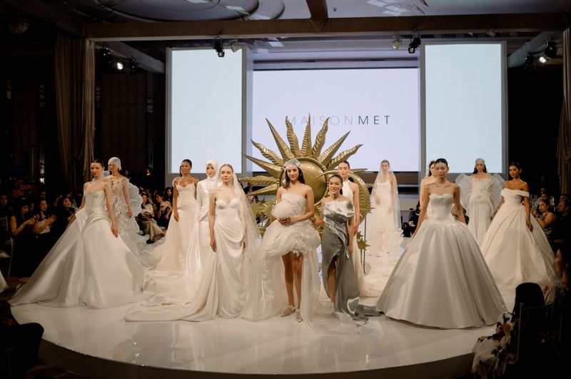 Peluncuran Koleksi Kapsul Perdana Bridal Maison Met di Indonesia Showcase by Weddings by Marriott Bonvoy di The St. Regis Jakarta pada 25 April 2026.