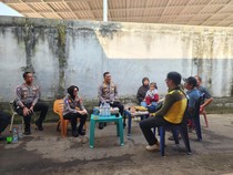 Polrestabes Palembang Gelar Aksi Bersih dan Serap Aspirasi Warga