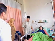 Video Presiden Prabowo Sambangi Rumah Sakit Jenguk Korban Kecelakaan Kereta di Bekasi