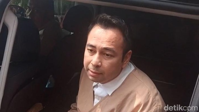 Raffi Ahmad di kawasan Mampang, Jakarta Selatan, Selasa (28/4/2026).