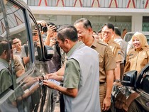 Walkot Palembang Sidak Kendaraan Dinas Nunggak Pajak 11 Tahun