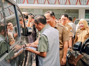 Walkot Palembang Sidak Kendaraan Dinas Nunggak Pajak 11 Tahun