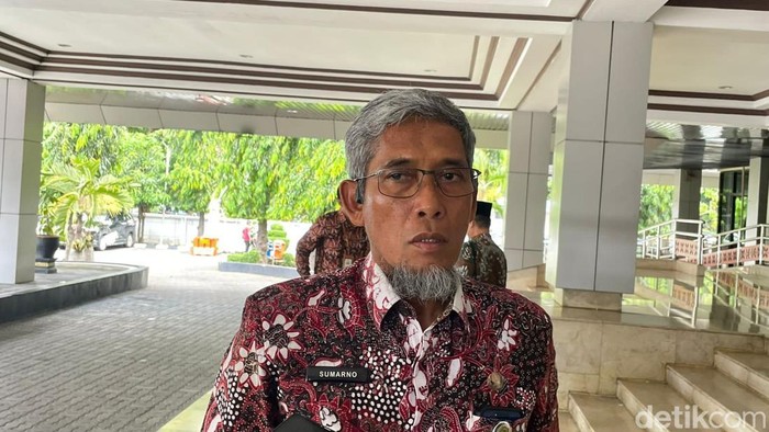 Sekretaris Daerah (Sekda) Jawa Tengah (Jateng), Sumarno, di Gedung Gradhika Bhakti Praja, Kecamatan Semarang Selatan, Kota Semarang, Selasa (27/4/2026).