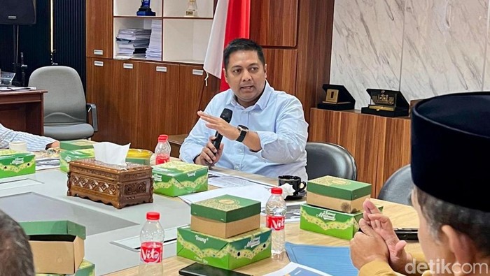 Sekretaris Komisi V DPRD Banten, Rifky Hermiansyah (Arief/detikcom)