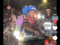 5 Fakta Pemotor Berkaus TNI AL Lawan Arah Gebrak Ambulans di Surabaya