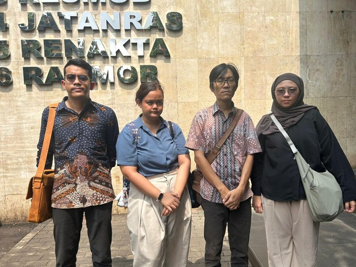 Tim KontraS dan TAUD di Polda Metro