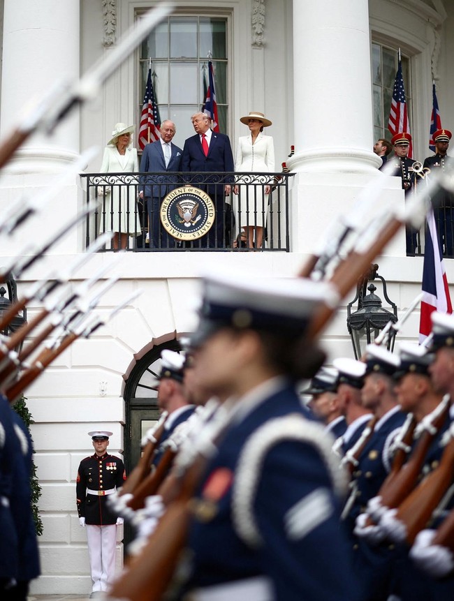 Trump Sambut Raja Charles III di Gedung Putih