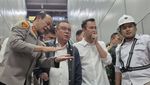 Dasco Cek Proses Evakuasi Korban Kecelakaan Kereta di Bekasi