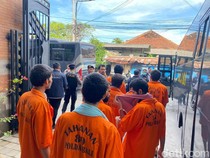35 WNA India Tersangka Judi Online Dilimpahkan ke Kejati Bali