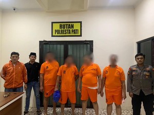 Viral Rampas Mobil Wanita, 4 DC di Pati Ditangkap!