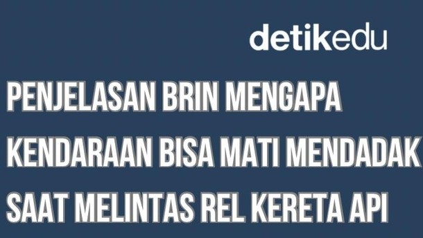 Video Mengapa Kendaraan Bisa Mati Mendadak Saat Melintas Rel Kereta?