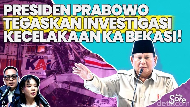 Video: Presiden Prabowo Jenguk Korban Kecelakaan KA di RSUD Bekasi