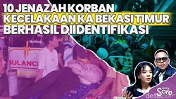 Video: Polisi Berhasil Identifikasi 10 Jenazah Kecelakaan KA Bekasi Timur 