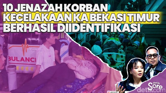Video: Polisi Berhasil Identifikasi 10 Jenazah Kecelakaan KA Bekasi Timur 