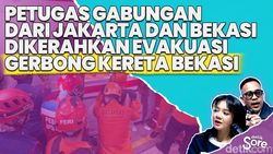 Video: Komponen Kereta Dilepas Satu per Satu Saat Proses Evakuasi