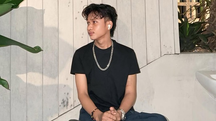 Fajar Sadboy setelah kecelakaan.