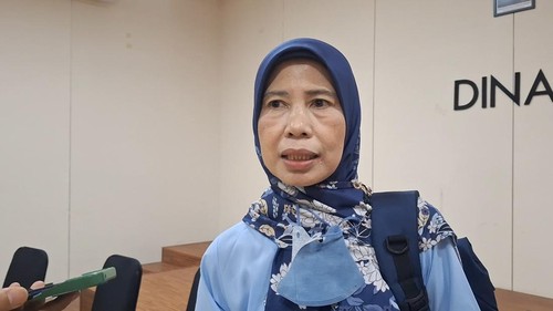 Fungsional Perencana Deputi Promosi dan Kerja Sama BGN, Widiawati, saat diwawancarai di Kantor Dinkes Mataram, Rabu (29/4/2026). (Nathea Citra/detikBali)