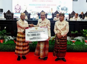 Sederet Program Nyata Gubernur Sulsel Jadi Kado Istimewa HUT ke-27 Luwu Utara