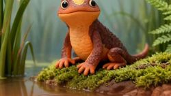 Video: Amfibi Purba Ini Punya Lidah Kayak Bunglon