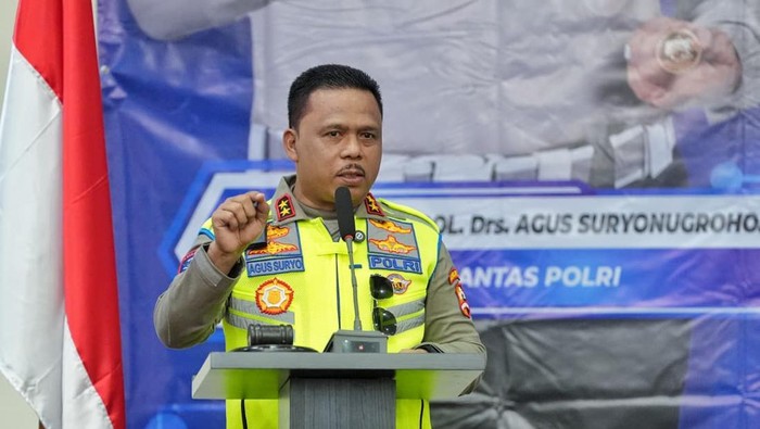 Kakorlantas Polri Irjen Agus Suryonugroho menekankan pentingnya perubahan wajah Polantas di era modern sesuai dengan visi besar Kapolri Jenderal Listyo Sigit Prabowo.