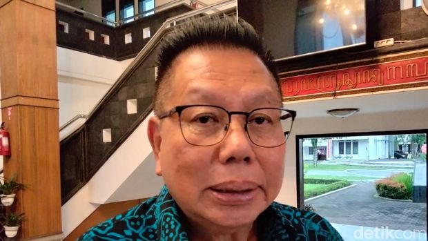 Ketua DPD Walubi Ketua DPD Walubi Jateng, Tanto Soegito Harsono di Pemkab Magelang, Rabu (29/4/2026).