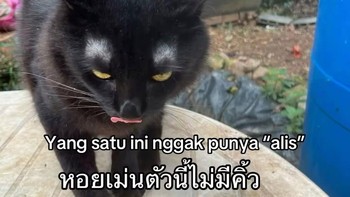 Terduga kedua: nggak punya alis. Foto: The ภาระ/Instagram @cicibangkokk