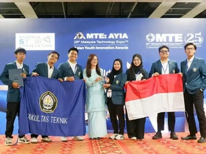 Mahasiswa Undip Bikin Inovasi Bantuan Bencana Pakai Kecoa, Raih Emas di Malaysia