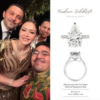 Harga Cincin Berlian Raksasa Maia Estianty di Nikahan El, Bikin Takjub