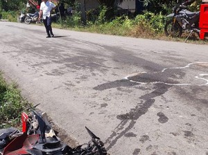 2 Pemuda Boncengan Motor di Mamuju Tengah Tewas Ditabrak Truk