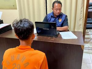 Pemuda di Lampung Gorok Leher Kakak Ipar hingga Tewas, Pelaku Serahkan Diri
