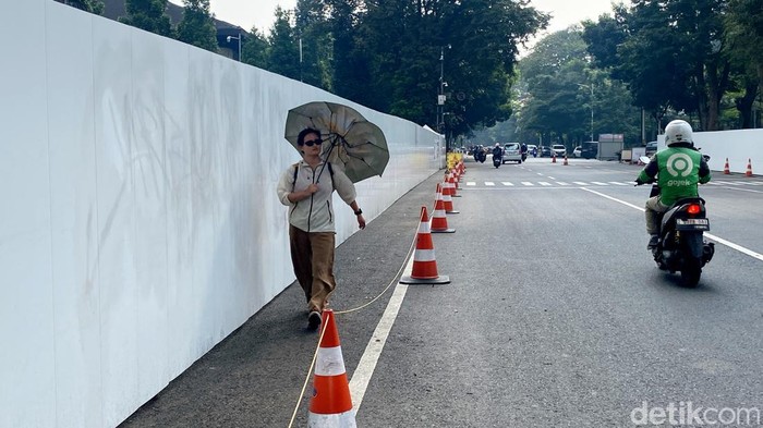 Proyek perluasan kawasan Gedung Sate dan Gasibu sudah dimulai.