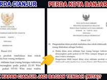 Naskah Raperda Kesehatan Cianjur Diduga Copas, Zona Waktu Tertulis WITA
