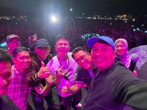 Kemeriahan HUT ke-27 Lutra, Kangen Band-Rimar Pukau 100 Ribu Warga Luwu Raya