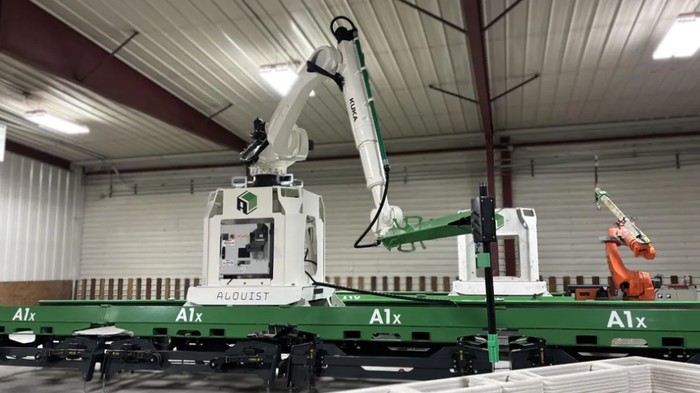 Robot Pencetak Beton